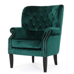 Tomlin New Velvet Club Chair - Christopher Knight Home -Lush Living Store GUEST 810975c2 2d65 4ee7 a474 66ee629e3b64