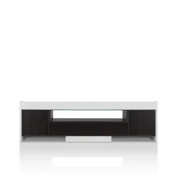Henry Storage TV Stand For TVs Up To 78" White/Espresso - MiBasics -Lush Living Store GUEST 8151b303 fa8a 4ad0 a5a4 289020642738