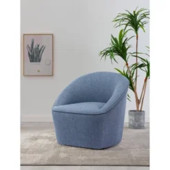 Barrel Swivel Chair - WOVENBYRD 41 Barrel Swivel Chair - WOVENBYRD -Lush Living Store GUEST 815f903a f9d5 489e a52b 98f1936d2517