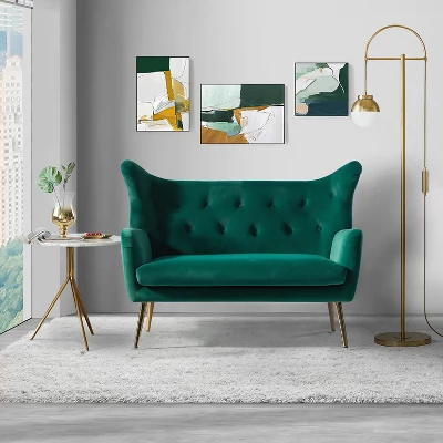 Filomena 50" Contemporary Loveseat For Living Room And Bedroom | ARTFUL LIVING DESIGN 14 Filomena 50" Contemporary Loveseat For Living Room And Bedroom | ARTFUL LIVING DESIGN - Image 12