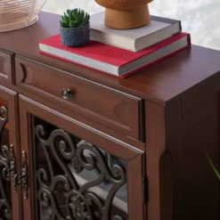 Julio Console Light Cherry - Powell Company -Lush Living Store GUEST 81c2b5cc feaf 4647 9588 eb09a79e5692