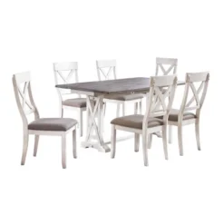 Isle Shores Fold Out Console Cream - Treasure Trove Accents -Lush Living Store GUEST 81d9e2b4 6d1b 452b a355 53f7960256d8