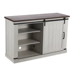 TV Stand For TVs Up To 52" Saw Cut Off White - Home Essentials 18 TV Stand For TVs Up To 52" Saw Cut Off White - Home Essentials -Lush Living Store GUEST 821ef3ba bd8b 4ae3 abf5 d3d4fb5dd243