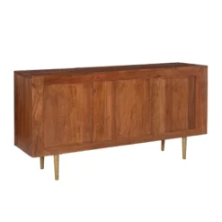 Verdeen Console Brown/Gold - Powell Company -Lush Living Store GUEST 823b73ff f33b 4a68 8755 91a842115a13