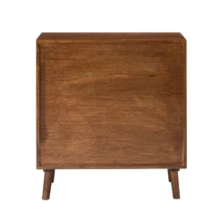 Birnirk 2-Door Accent Solid Wood Storage Cabinet With Shelves| KARAT HOME-Cherry -Lush Living Store GUEST 83c120c6 27b1 470c 82e5 e35a6ed321a3