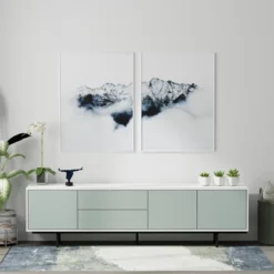 Glenwillow Home Atlas 78" X 20" Modern TV Stand Cabinet -Lush Living Store GUEST 84066620 a303 48b2 a59f 216ed8089830