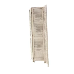Farmhouse Wood Room Divider Screen Cream - Olivia & May -Lush Living Store GUEST 84552f9e 8089 4692 8eaa 4c1d0582003b