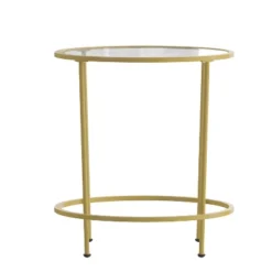 Merrick Lane End Table With Round Frame And Vertical Legs -Lush Living Store GUEST 848ca916 556e 4334 87d7 20285d8b0e92