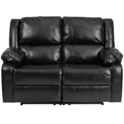 Emma And Oliver Bustle Back Loveseat With Two Built-In Recliners -Lush Living Store GUEST 854537df 84ae 44f6 a813 28ae2379af0e