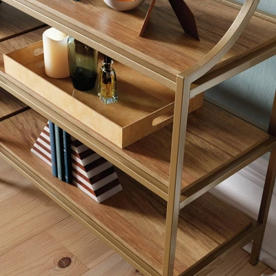 International Lux Metal Frame Console Table - Sauder 7 International Lux Metal Frame Console Table - Sauder - Image 5