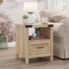 Bridge Acre Rustic Farmhouse Side Table Orchard Oak - Sauder.