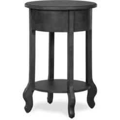 James Round Side Table Dark Gray - Finch -Lush Living Store GUEST 86a12094 d514 4cd7 b7d0 a53f910b4131