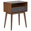 Calvin Side Table Brown - Adore Decor -Lush Living Store GUEST 86e5f42f bfe1 411d 8647 56829c87dd42