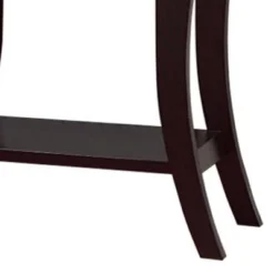 Stylish Console Table Dark Chocolate - Benzara -Lush Living Store GUEST 87379bf9 2341 4e85 a80a 028d4f78a030