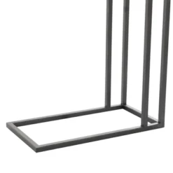 Rustic Metal Accent C-Table Brown - Olivia & May -Lush Living Store GUEST 87525568 f0e3 4ca0 9192 eef93809391d