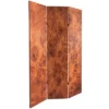 6" Double Sided Burl Wood Pattern Canvas Room Divider Brown - Oriental Furniture 1 6" Double Sided Burl Wood Pattern Canvas Room Divider Brown - Oriental Furniture -Lush Living Store GUEST 879089d3 a0d2 418d 8f05 99fbd62527d5