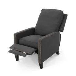 Cecelia Traditional Press-Back Recliner Dark Gray - Christopher Knight Home -Lush Living Store GUEST 87a1e1ca d98f 47f4 ae25 44d6f22ff54a
