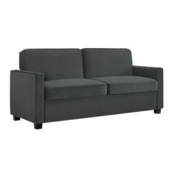 Queen Cassidy Sofa Sleeper Gray Velvet - Room & Joy -Lush Living Store GUEST 87d962ec 1daf 4f54 958b 38d0c5374464