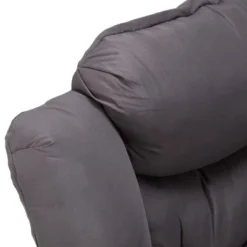 JOMEED Modern Fabric Lazy Lounge Foldable Lightweight Single Steel Frame Accent Chair With Armrests And Side Pocket For Home Or Office, Grey 9 JOMEED Modern Fabric Lazy Lounge Foldable Lightweight Single Steel Frame Accent Chair With Armrests And Side Pocket For Home Or Office, Grey -Lush Living Store GUEST 880ad048 7232 4406 ae5b 2c55ffd91405