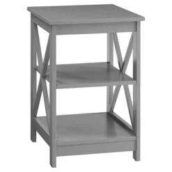 Oxford End Table With Shelves - Breighton Home -Lush Living Store GUEST 8a1a110b 4b61 4425 9f46 c4c7b6283872