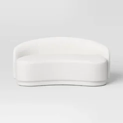 Lupine Curved Loveseat Cream Boucle - Threshold™ -Lush Living Store GUEST 8ae1676a 9d77 458a b246 8794ef492112