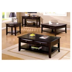 Langen Modern 2 Drawer Sofa Table Brown - HOMES: Inside + Out -Lush Living Store GUEST 8b37c42b 69ee 41a1 b176 a9e6b87ed30c
