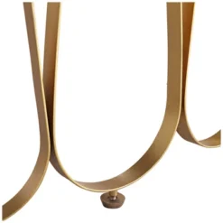 55 Downing Street Glam Luxury Metal Console Table 45 1/8" X 14 1/8" Gold Teardrop Frame Living Room Bedroom Bedside Entryway House -Lush Living Store GUEST 8c2604ce ac7b 4550 b29f 4cf8422cc36d