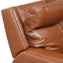 Natalia Power Loveseat Console Recliner Caramel Leather - Steve Silver Co. -Lush Living Store GUEST 8c2a8a8e 1db6 4f70 a2eb 3d468e96095e