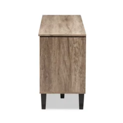 Beacon Modern And Contemporary Wood TV Stand For TVs Up To 55" Light Brown - Baxton Studio -Lush Living Store GUEST 8c75f48a bec8 4b6c 8abc 6b43dd743b9c