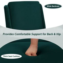 Costway 2PCS Velvet Accent Chair Single Sofa Chair Leisure Chair With Wood Frame 16 Costway 2PCS Velvet Accent Chair Single Sofa Chair Leisure Chair With Wood Frame -Lush Living Store GUEST 8cdce782 f061 49a1 9cfc 49b3cf96c9f8