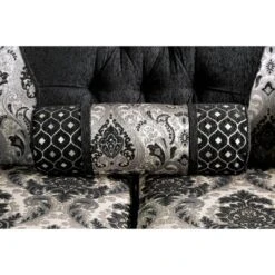 Sunnyslope Button Tufted Loveseat Black - Furniture Of America -Lush Living Store GUEST 8d2b3781 bcdc 47e2 ba75 7eaf8b6b0a61