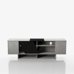 Yang Contemporary TV Stand For TVs Up To 70" Gray - MiBasics -Lush Living Store GUEST 8d2df185 d639 4edb 8d17 7a3986d05467