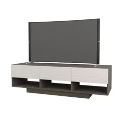 Rustik 3 Drawer TV Stand For TVs Up To 66" - Nexera -Lush Living Store GUEST 8d9e2cff 07a2 47d1 b7ca ca0608592eae