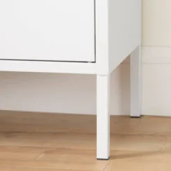 Eddison 2 Door Storage Cabinet Pure White - South Shore -Lush Living Store GUEST 8dc3d974 670f 4f56 b37a 6dc422dda04a