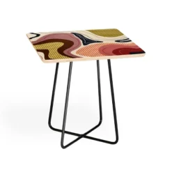 Viviana Gonzalez Retro Fusion Side Square Table - Deny Designs -Lush Living Store GUEST 8e143c6b 2548 4bc9 b8c3 0da4b969197b