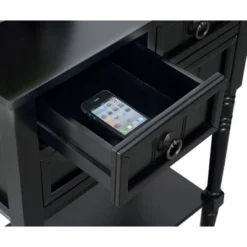 Kendra 3 Drawer Hall Table With Shelf - Breighton Home -Lush Living Store GUEST 8e29cc26 6bbb 4238 a0d7 d6f6fda33b7b