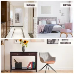 Costway Console Table Accent Sofa Side Table With Drawer Shelf Entryway Espresso -Lush Living Store GUEST 8e91d1e4 37b4 4f75 9718 0bf03f3dc479