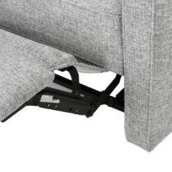 Calliope Buttoned Fabric Reclining Loveseat Light Gray Tweed - Christopher Knight Home -Lush Living Store GUEST 8e9d5022 8070 4320 b68e 025efa413d2f