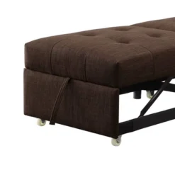 28" Hidalgo Sofa Brown Fabric - Acme Furniture -Lush Living Store GUEST 8f76a628 9613 4088 8885 2f9ae00b8be8