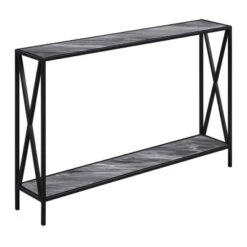 Tucson Console Table With Shelf - Breighton Home -Lush Living Store GUEST 8fa64dd8 ccda 4b96 b771 efdd8094b258