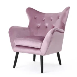Alyssa New Velvet Armchair - Christopher Knight Home -Lush Living Store GUEST 8faf7d4a 9e08 45b6 a494 168a3bbf01e3