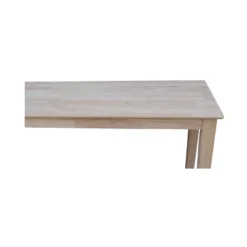 Shaker Table Unfinished - International Concepts -Lush Living Store GUEST 900149c0 1538 4db2 b613 89fbdb663f68
