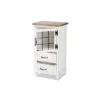 Faron Finished Wood 2 Drawer Storage Cabinet White/Oak Brown - Baxton Studio -Lush Living Store GUEST 90b5659c 1c77 4048 bb6f 3444210121df