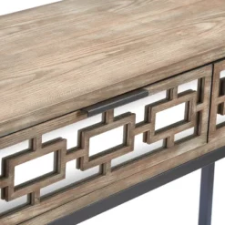 Hayworth Mirrored Console Table Gray - Finch -Lush Living Store GUEST 90f9dc4b 3f94 41d2 abec 00ca4a03a4f4