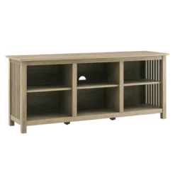 Mission Slatted Media Console TV Stand For TVs Up To 65" - Saracina Home -Lush Living Store GUEST 9112fe70 2ad9 464e 886c 725fbd073d98