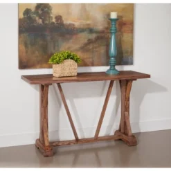 Brownstone Reserve Carson Console Table Brown - Treasure Trove Accents -Lush Living Store GUEST 912da9e6 6467 4264 bcea c2526a7d6179