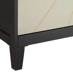 55 Downing Street Hermes 35 1/4" Wide Gray And Gold Wooden 2-Door Cabinet -Lush Living Store GUEST 9156e174 c29c 4629 b467 ce86bea6b205