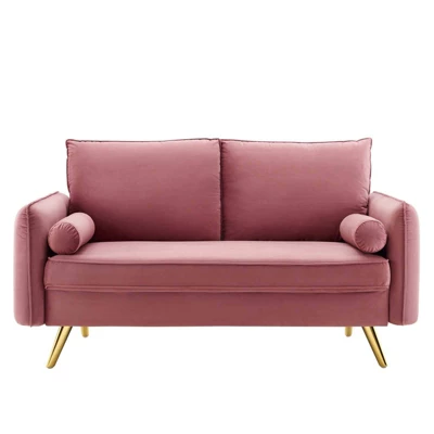 Revive Performance Velvet Loveseat - Modway 6 Revive Performance Velvet Loveseat - Modway - Image 4