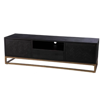 Dogafte Reclaimed Wood TV Stand For TVs Up To 63" Black - Aiden Lane 3 Dogafte Reclaimed Wood TV Stand For TVs Up To 63" Black - Aiden Lane