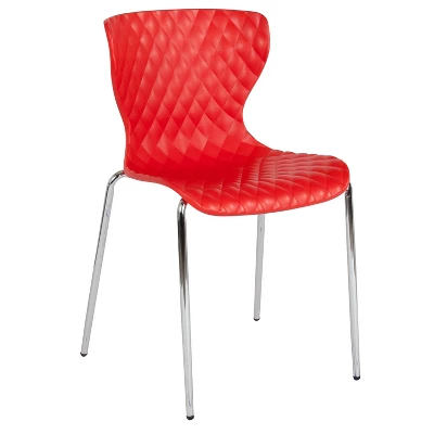 Flash Furniture Lowell Contemporary Design Plastic Stack Chair 14 Flash Furniture Lowell Contemporary Design Plastic Stack Chair - Image 12